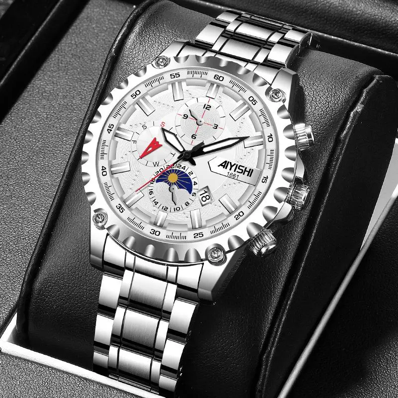 Silver-White dial（B）