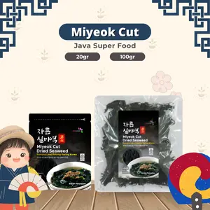 Java Miyeok Cut Wakame Rumput Laut Kering Miyeok Myeok Miso soup