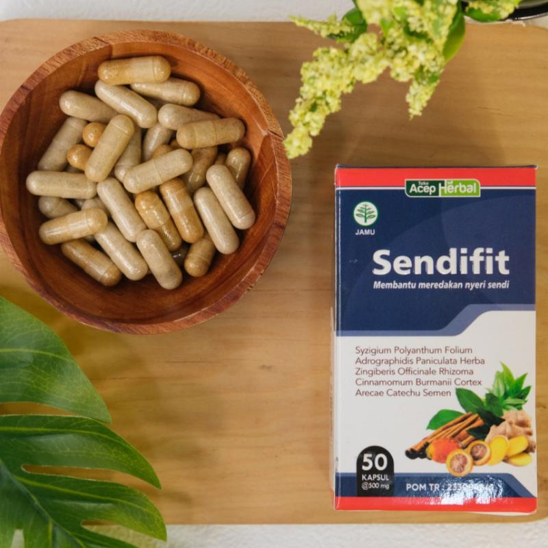 Product Introduction of Kapsul Sendifit Herbal Untuk Asam Urat, Nyeri Sendi Lutut, Tulang Syaraf Kejepit, Tulang Belakang, Pinggang, dan Ekor Encok Sudah BPOM & HALAL MUI 0