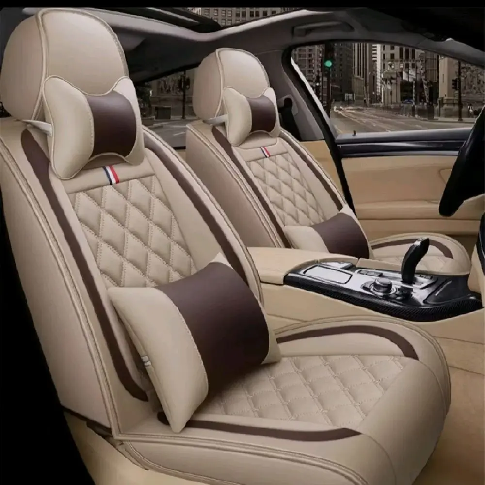 COVER JOK MOBIL KARIMUN ESTILO  2 baris free bantal leher