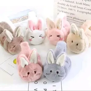 EARMUFF PREMIUM EMF25 UNTUK BALITA ANAK DEWASA PELINDUNG PENUTUP TELINGA BISA DILIPAT KARAKTER RABBIT KELINCI LUCU DAN NYAMAN