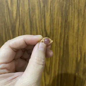 (Ivy Rings) Cincin Batu Crystal Alam Asli Wanita