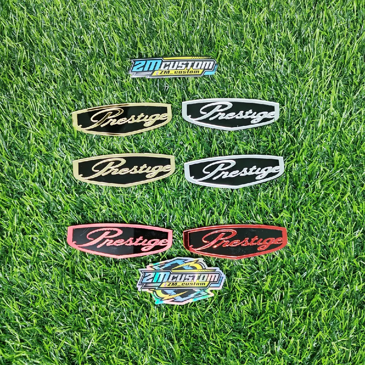 Emblem Prestige 3D Emblem Timbul Prestige Pcx Adv Vario Emblem Universal Emblem Akrilik