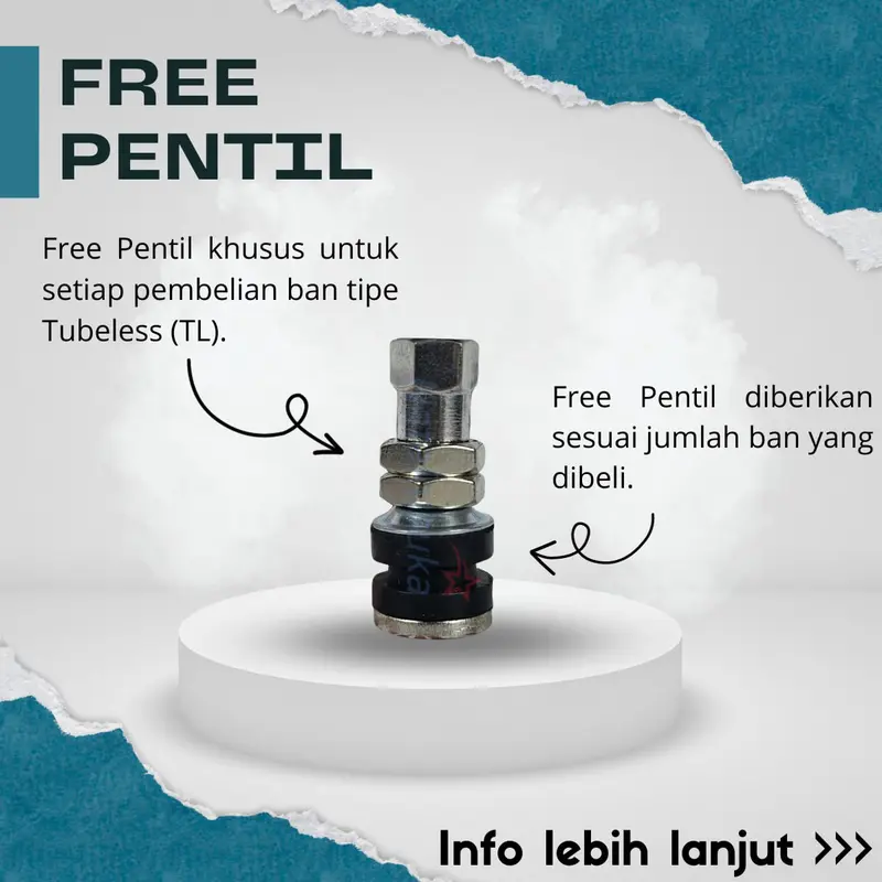 Paket Ban Motor FDR Genzi Pro 90/80&100/80-14 Tubeless (TL) Motor Metic 3