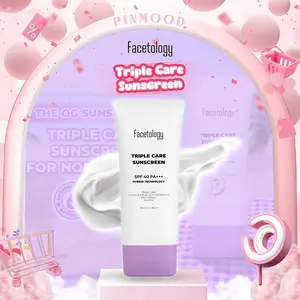 Facetology Facial Sun Protection SPF 40 PA+++ Ringan Di Kulit Cepat Meresap Tanpa Whitecast