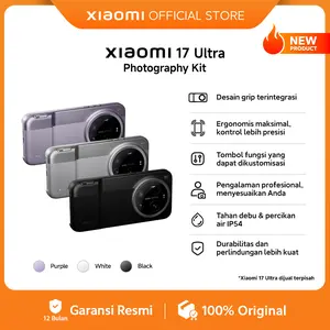 Xiaomi 17 Ultra Photography Kit | Desain grip terintegrasi | Ergonomis maksimal, kontrol lebih presisi | Tombol fungsi yang dapat dikustomisasi | Pengalaman profesional, menyesuaikan Anda | Tahan debu & percikan air IP54¹  [Xiaomi Official Store]