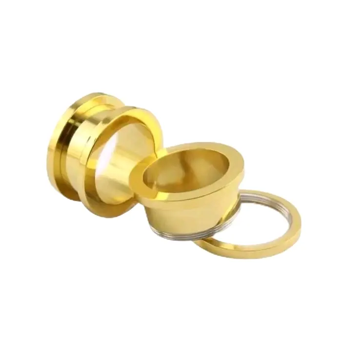 IKN/Anting Titanium Piercing Telinga Cowok Keren Persingan Plug 4mm-30mm - Earrings 4