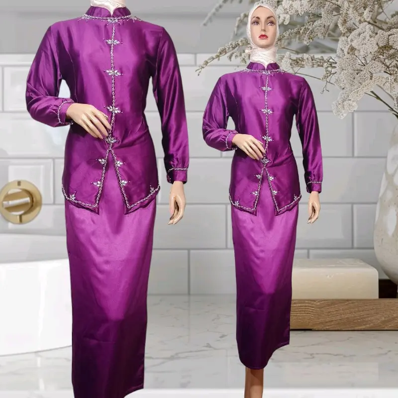 1 SET BAJU KURUNG MELAYU MARISA EDISI  BRIASMID KONDANGAN SERAGAMAN PERPISAHAN Lembut Mewah Nyaman Silk 1