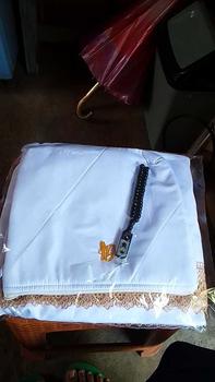 Product Review of Mukena Terusan 2 in 1 Renda Giper Katun Nyaman Muslim Tasbih Simple Panjang from c**n 1