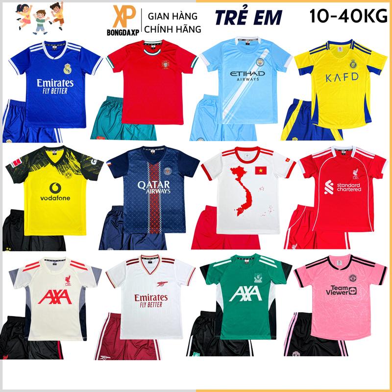 Quần áo bóng đá trẻ em, đồ đá banh trẻ em Siêu dễ thương nhiều mẫu S2
