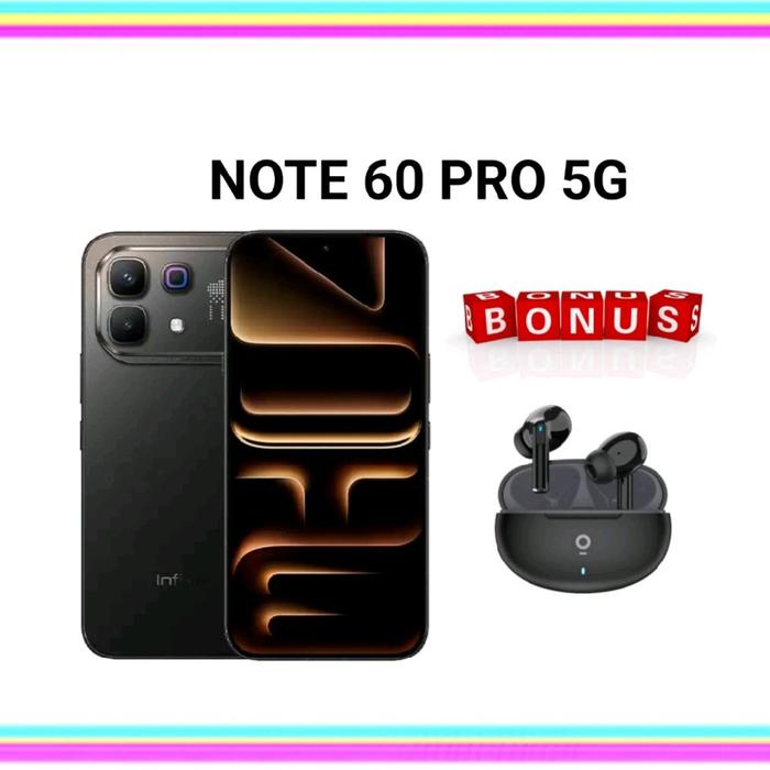 Gambar [LIVE SPESIAL] INFINIX NOTE 60 PRO 5G 8/256 & 12/256 NEW GARANSI RESMI - TITANIUM 8/256, TANPA BONUS dari j3 id shop Kota Medan Tokopedia