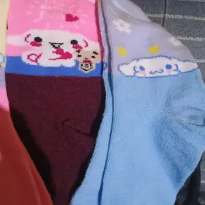 ( 5 pasang ) kaos kaki motif karakter lucu/kaos kaki tk,sd motif random cewe cowo spandeks 5-6 tahun Fashion Anak