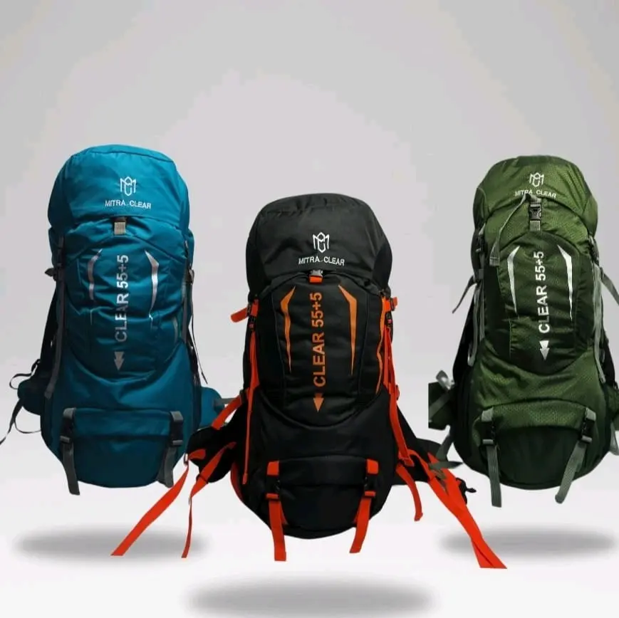 Tas Ransel Gunung / Tas Hiking Carrier Camping kpasitas 55Liter Pria