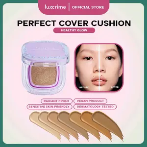 NED <12bulan - [HEALTHY GLOW] Luxcrime Perfecting Cover Cushion - SPF 35 PA +++