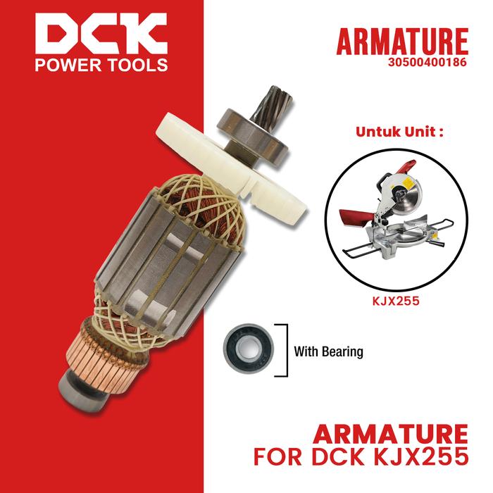 Gambar Armature/Angker untuk Miter Saw KJX/DJX/AJX255 dari DCK Power Tools Indonesia Kota Administrasi Jakarta Barat Tokopedia