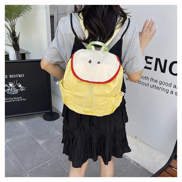 CHIYUM Tas Ransel Wanita Warna Kontras Dopamin Musim Panas Gaya Baru Tahan Air Nylon Tas Sekolah Lucu Buah Ransel Siswa Sekolah Menengah Pertama Import Fruit Backpack Perempuan Pink Muat LKS Pad CHIYUM Tas Ransel Wanita Warna Kontras Dopamin Musim Panas Gaya Baru Tahan Air Nylon Tas Sekolah Lucu Buah Ransel Siswa Sekolah Menengah Pertama Import Fruit Backpack Perempuan Pink Muat LKS Pad