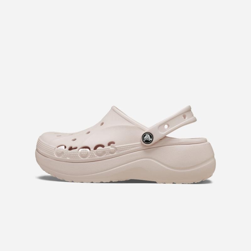 Giày Clog Nữ Crocs Baya Platform - Hồng - 208186-6PI 3