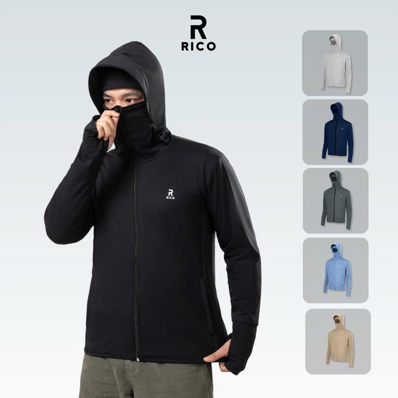 Áo chống nắng 2 lớp che trán UPF50+ chống tia UV nam nữ M22 Rico