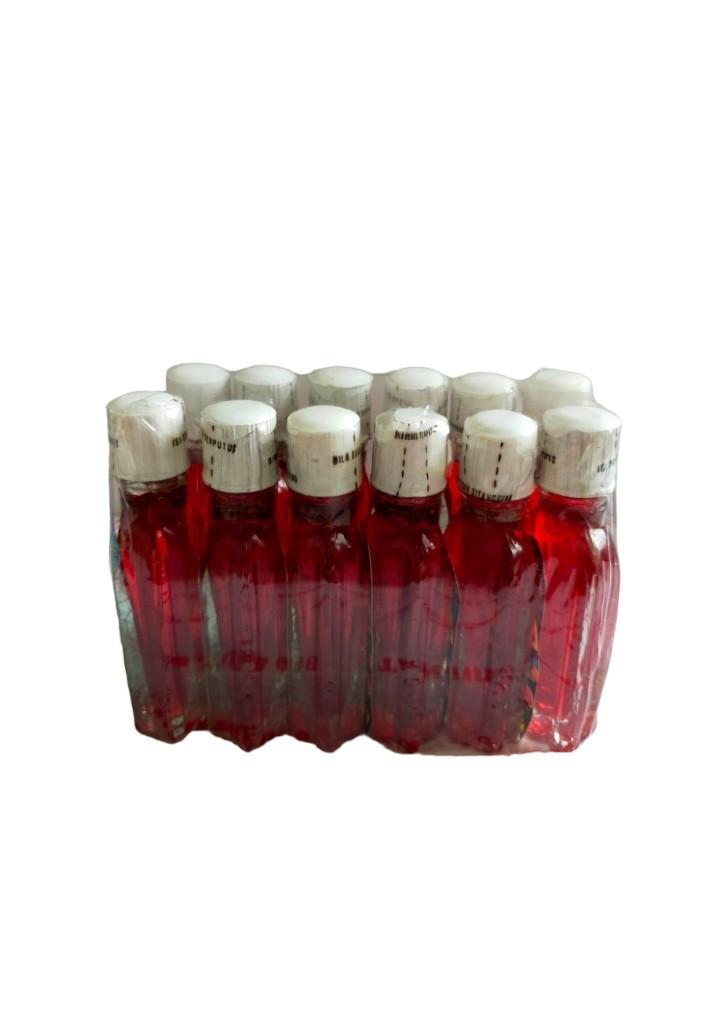 12 botol minyak wangi bunda ratu warna merah