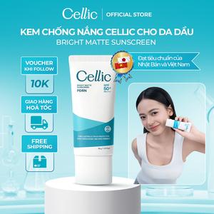 Kem Chống Nắng Cellic Kiểm Soát Dầu, Nâng Tone - SPF50+ PA++++ 30g chứa PDRN phù hợp mọi loại da