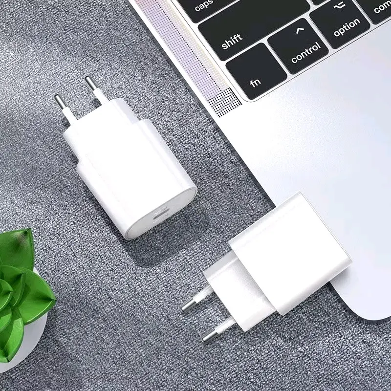 Charger For Iph 20W  Real Fast Charger Adaptor Kabel USB C To Lightning Casan Iph 20 Watt 3