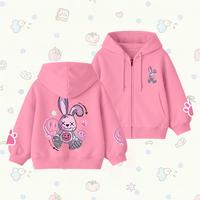 Gambar YUDAZ STORE | Jacket Hoodie Zipper Anak Cool Rabbit Poly Fleece Umur 4-15 Tahun Unisex Laki-Laki & Perempuan | JacketPerempuan - Hitam, M (4-6 Thn) dari Yudaz Store Kota Administrasi Jakarta Barat 1 Tokopedia
