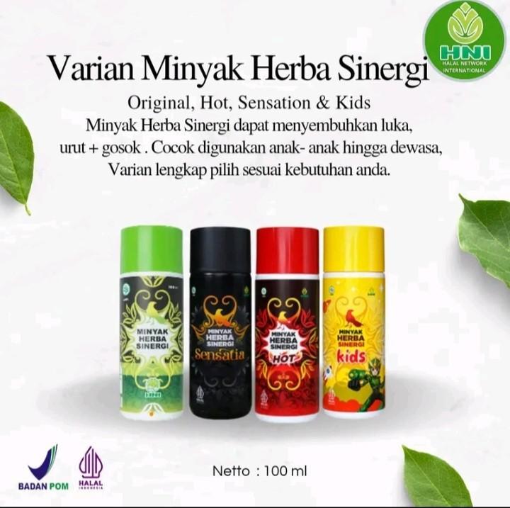 Product Introduction of Varian New Minyak Herba Sinergi HNI Original 1