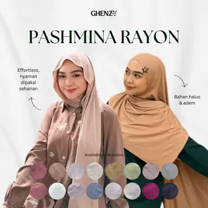 GStyle Pashmina Kaos Rayon Premium Pashmina Turkey Ghenzy Style Kualitas Terbaik untuk Tampilan Elegan