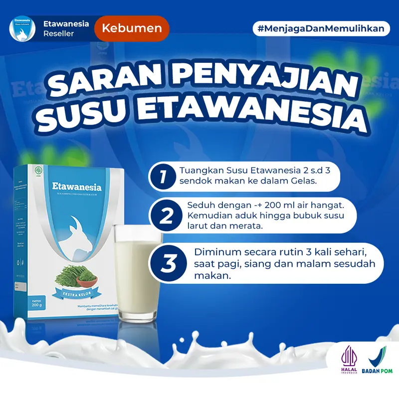 SUSU KAMBING ETAWA PREMIUM 200gram - ETAWANESIA 3