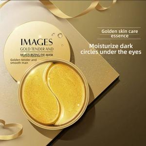 Image Beauty 24K Gold Eye Mask Erase Dark Circles Depuff Bags Overnight Repair