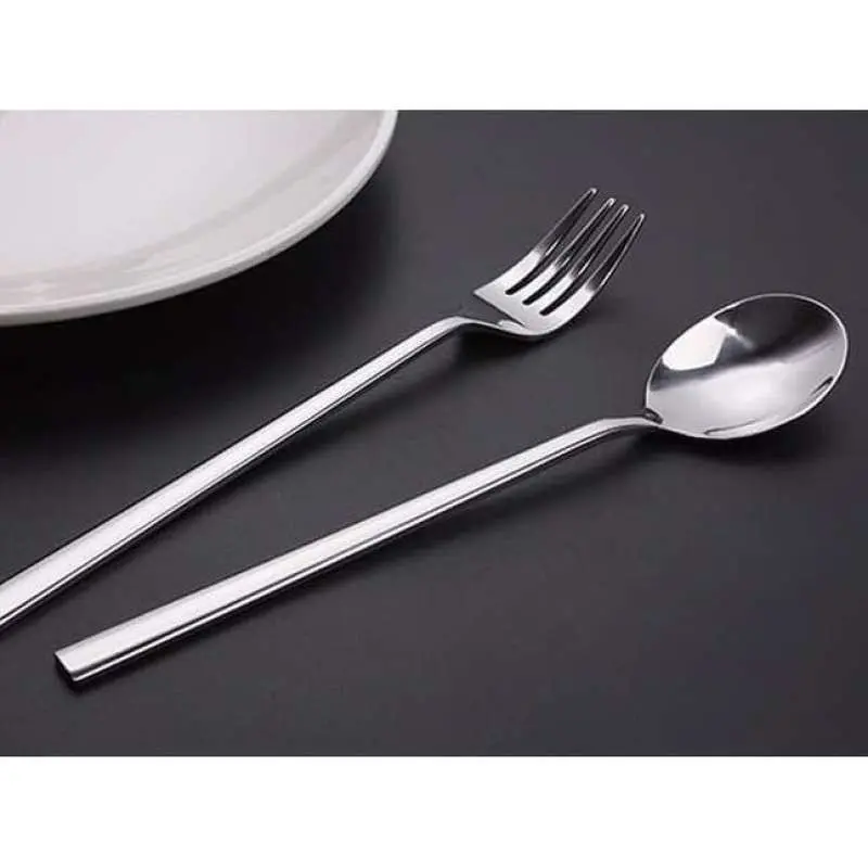 Sendok Garpu Korea / Alat Makan Sujeo Korean Spoon Fork Set Stainless - SENDOK STAINLES Kitchenware 1