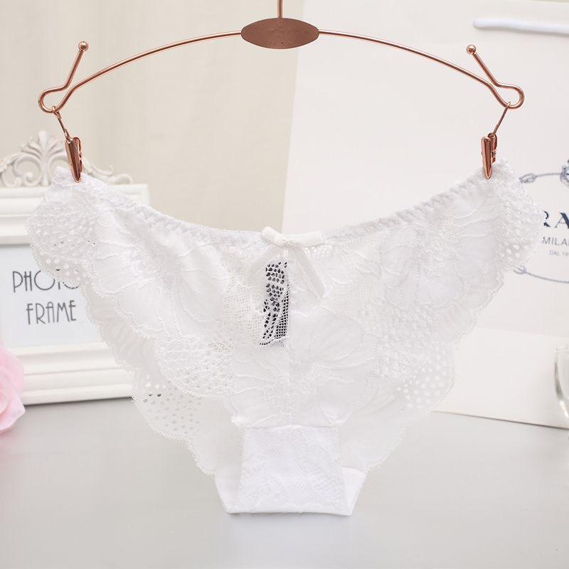 Promosi!!!06#Pakaian Dalam Wanita 1 Pc Warna Acak 45kg-65kg Bahan Brokat Ukuran Penuh Kenyamanan Renda Bernapas Boxer Motif Pendek Seamless Waist Celana Dalam Wanita Import