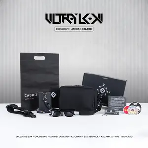 CAGHO ULTRA LEON EXCLUSIVE I Handbag I Slingbag I Clutch Bag I Anti Air I Anti Bara