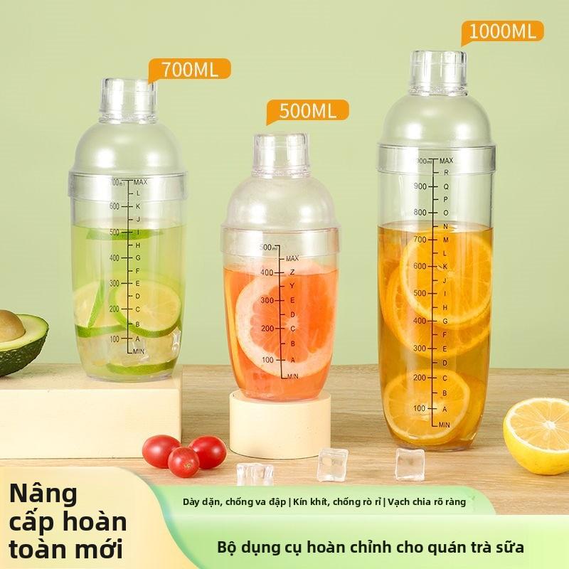Cốc lắc dành cho quán trà sữa, bình lắc tay, dụng cụ pha trà chanh thủ công,…