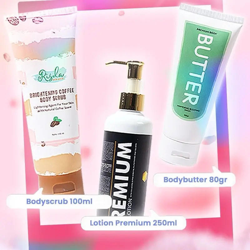 PAHE (PAKET HEMAT) Lotion Premium & Butter Risdaskin/RSD Perawatan 8