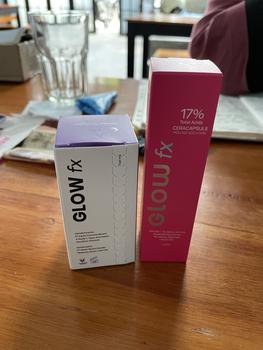 Product Review of [Glass Skin Bundle] - GLOW FX - 17% Total Acids CeraCapsule Peeling Solution - Serum Exfoliasi Wajah Mengandung Glycolic Acid Untuk Mencerahkan dan Menghaluskan Wajah from S**e 0