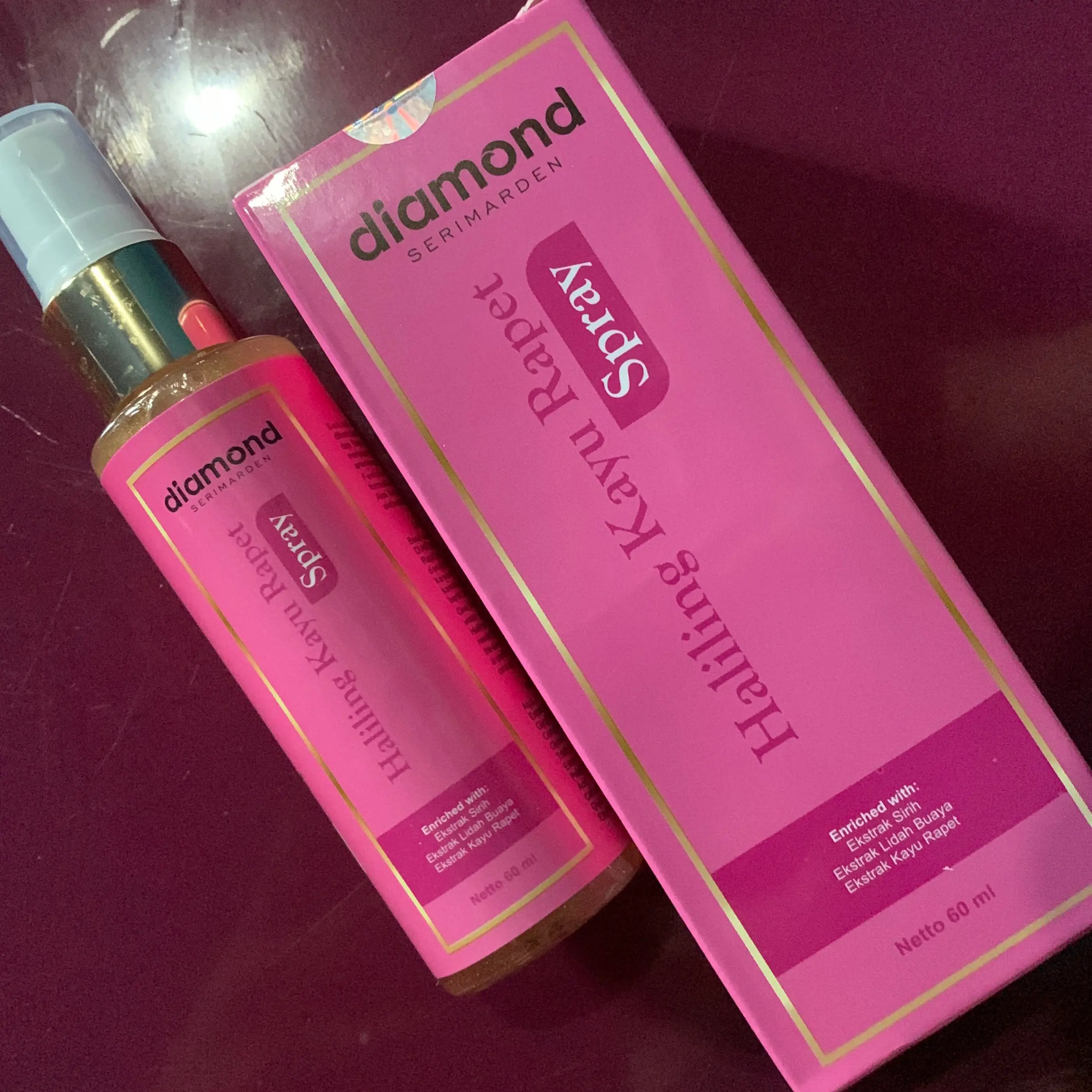 Haliling Spray Kayu Rapet BY DIAMOND SERIMARDEN Soap