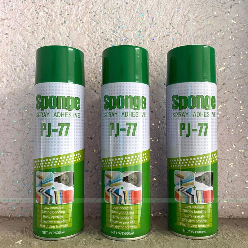  COMBO 3 CHAI keo xịt đa năng PJ77 dán xốp tường giấy tường mút xốp tường khó ăn keo giấy - Khuyến mãi chuyên sỉ 