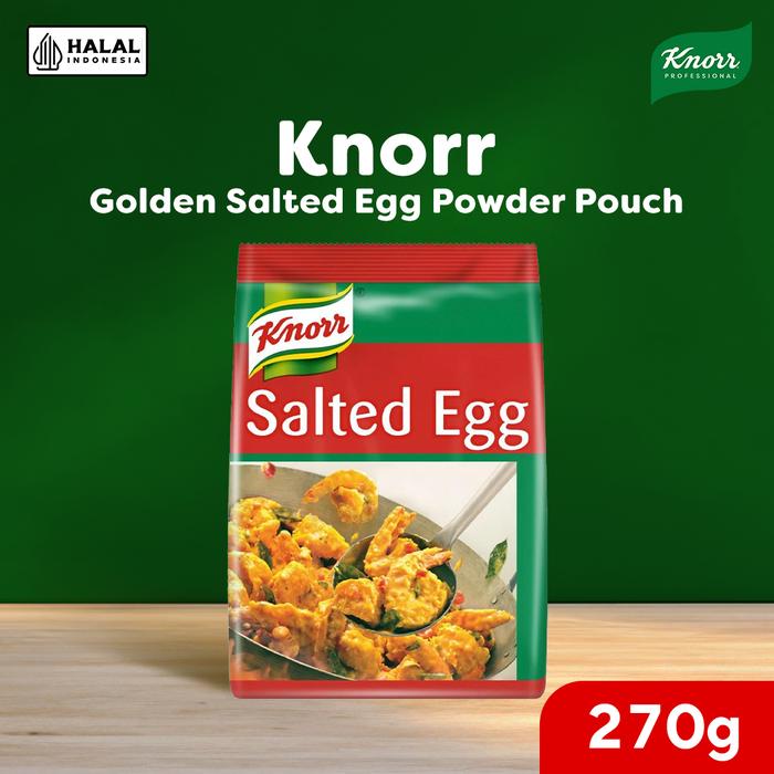 Gambar Knorr Golden Salted Egg Powder Pouch 270g dari Unilever Food Solutions Kota Tangerang Tokopedia