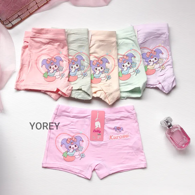 Boxer Anak Lydyly Boxer Anak Kuromi Boxer Anak Perempuan Celana Dalam Anak Perempuan Celana Dalam Anak Lydyly 3