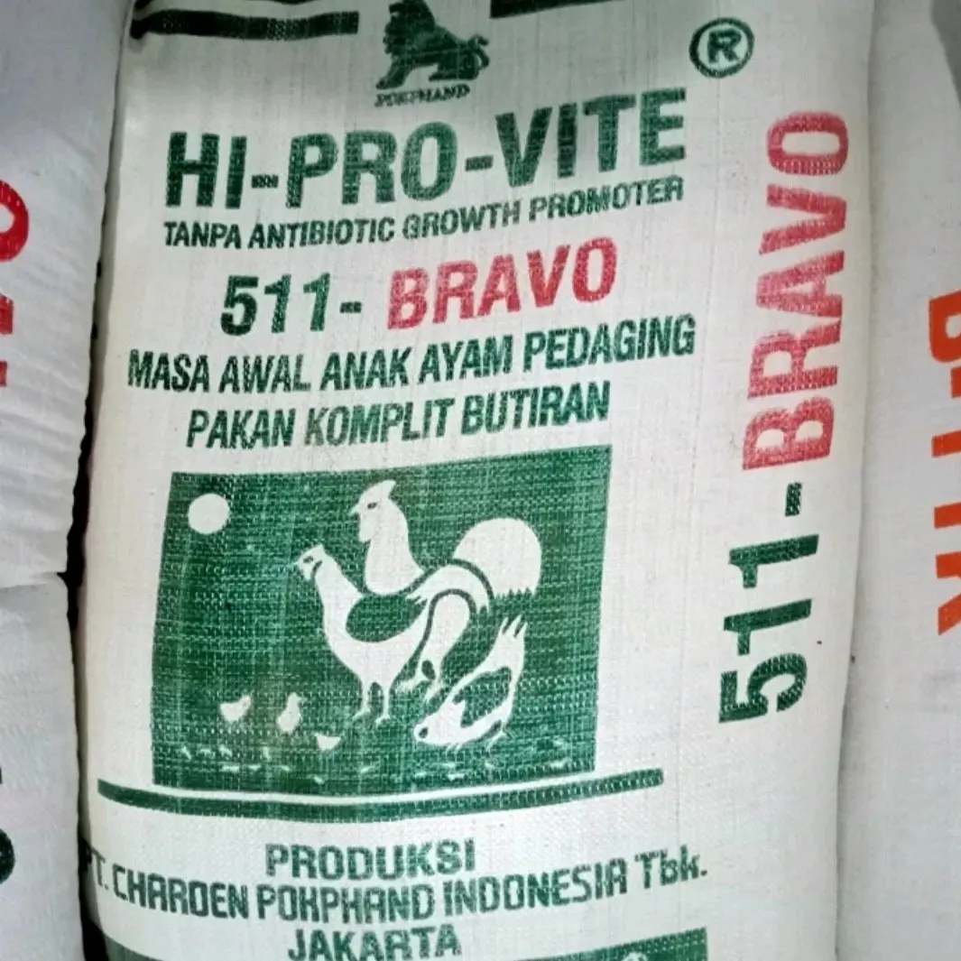 Voer Pakan Ayam Hi Pro Vite Charoen Pokpand 1kg Pur Ayam 511