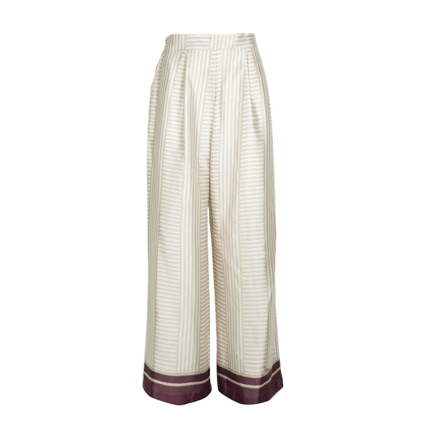 Benang Jarum - Chinoiserie Pants - Maroon