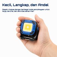 Gambar AOKI XYTRIX WORKRAY MINI Lampu Kerja Magnetik LED 550Lm 1200mAh Type-C IPX4 - WORKRAY MINI dari Aoki Official Kota Administrasi Jakarta Timur 3 Tokopedia