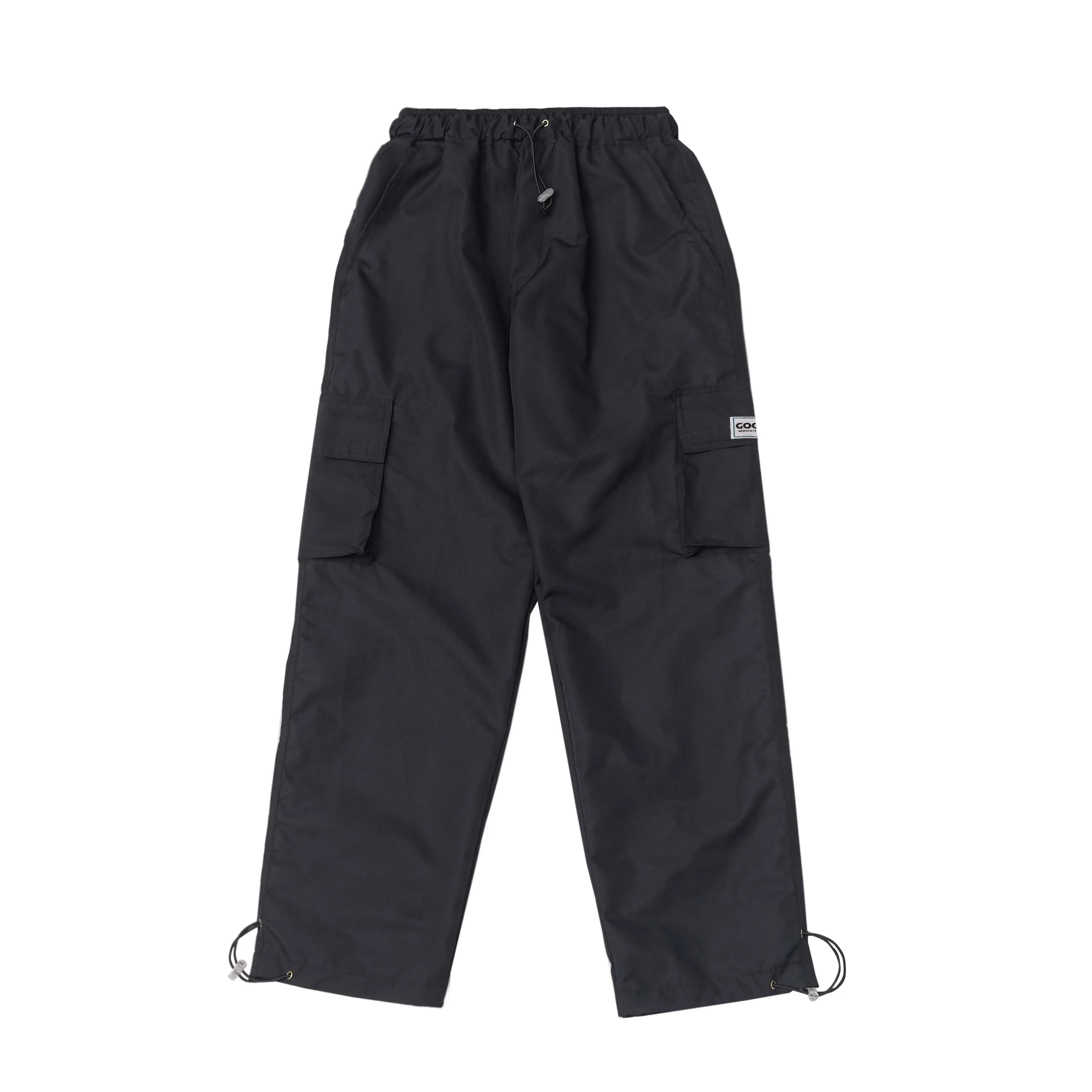 Goovin Trackpants Cargo Parasut Celana Cargo Parasut Pria Panjang