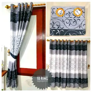 Jendela Pendek 115 x 150 Motif Cantik Batik Dinamit Free Tali Gorden Curtain