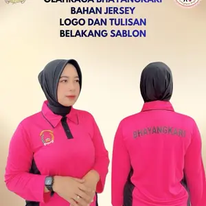 PSO Bhayangkari JERSEY Terbaru 2025 Bahan Jersey Logo Sablon