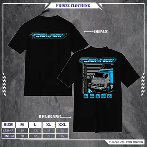 Kaos PELARI MALAM TRUCK DRIVER MUDA Baju Distro Cotton Pe 24s tebal Bisa Bayar Ditempat (Cod)