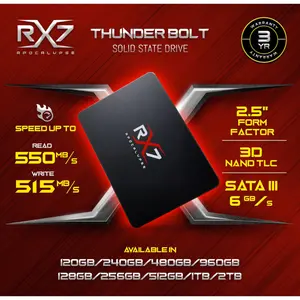 SSD 128GB RX7 SATA 2.5" GARANSI RESMI 3THN
