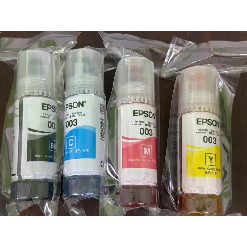Bộ Mực In Epson 003 bóc máy Cho Máy L1110/L3110/L3150/L5190/L1216/l1210/L3216/L3…