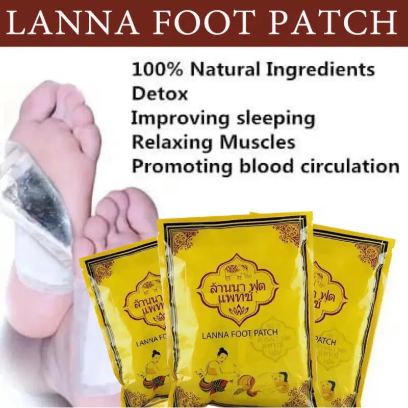 Lanna Foot Patch Detoxifikasi Dan Imun Tubuh